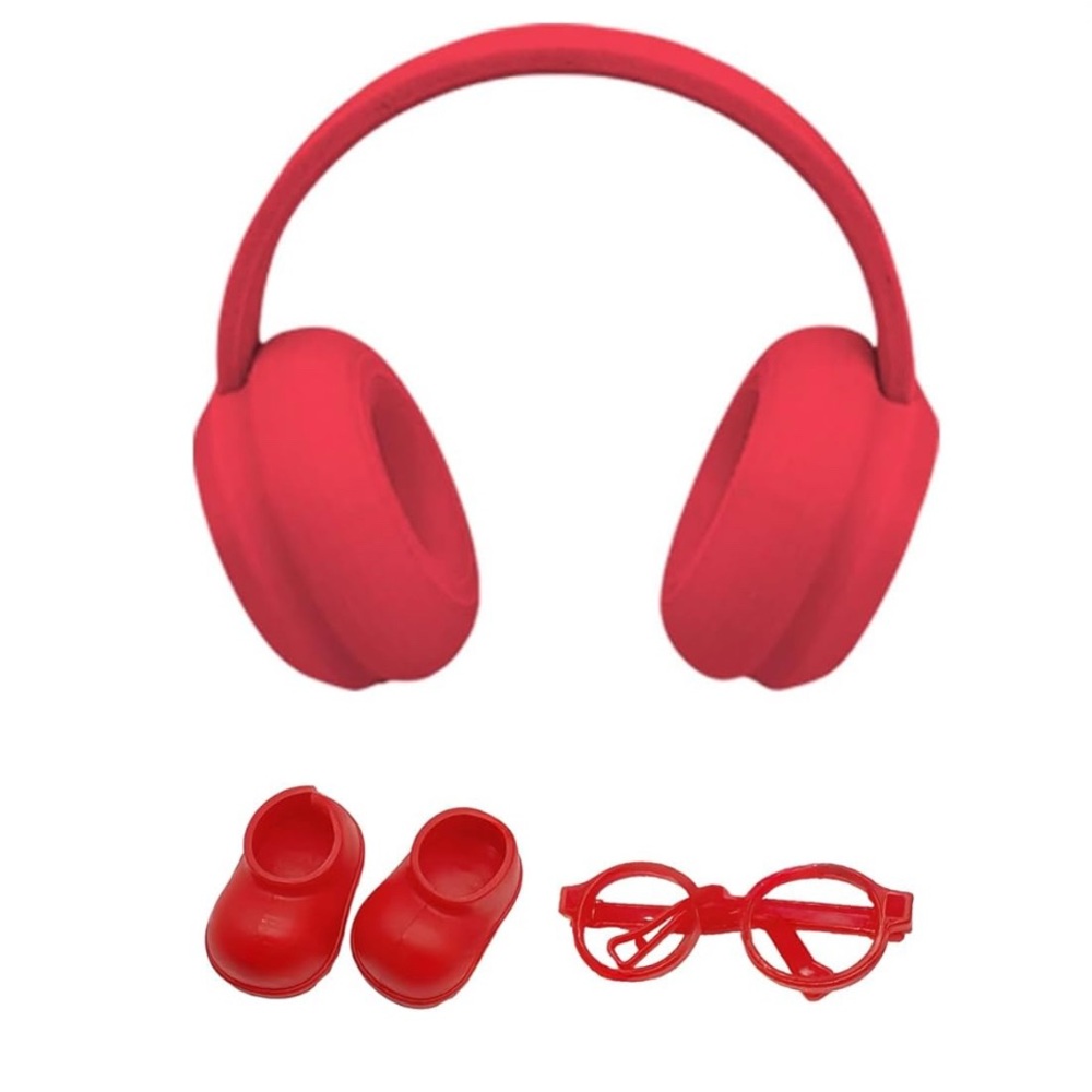 LABUBU RED ACCESSORY BUNDLE